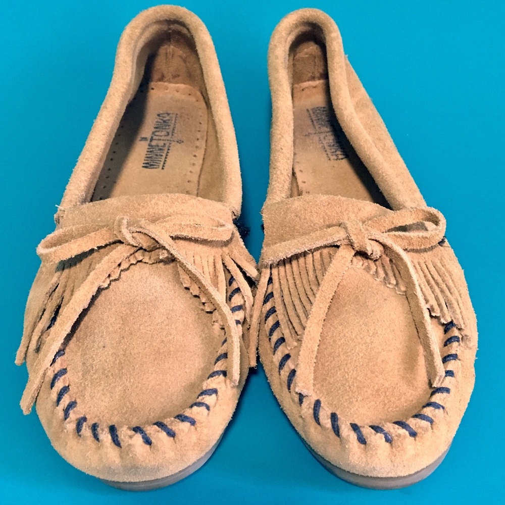 Minnetonka Suede Moccasin